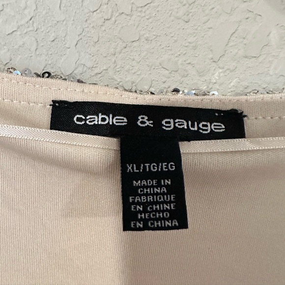 Flare Sleeve Sequin Blouse - Picture 5 of 5